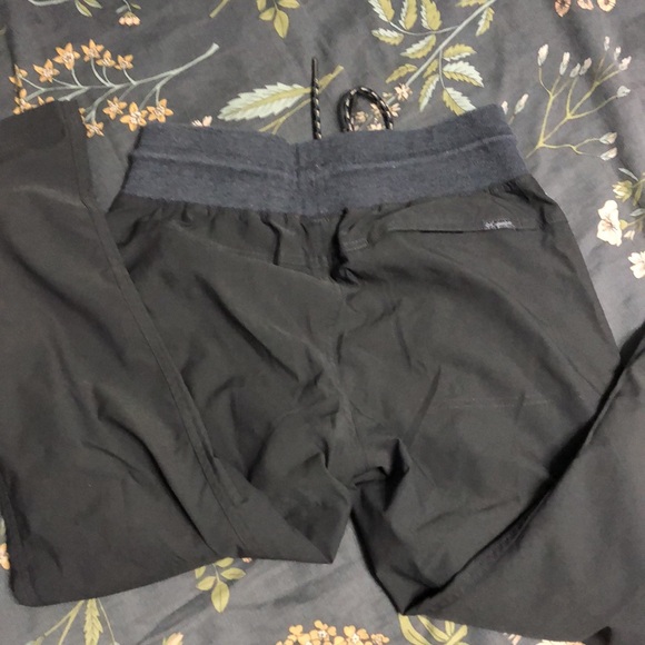 Bundle of Two Columbia Sportswear Hiking Capri Pants Drawstring Waist Blue/Grey - Picture 5 of 9